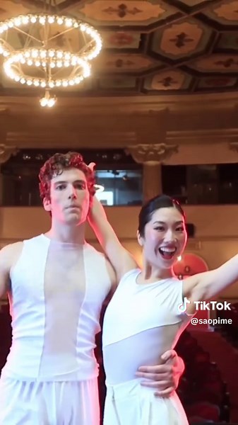 Ballet Couple Showcases Beautiful Dance Together