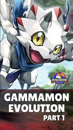 (Part 1) Gammamon Evolution Line #Short