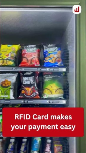 “One Tap Access 🔐 | Smart RFID Card Technology” #vendingmachine #smartvending #rfid