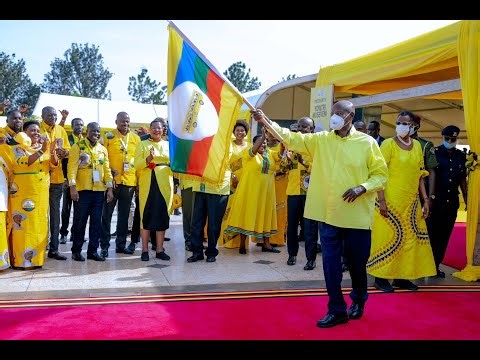 Museveni KICKS OFF Presidential Campaign at Kololo Airstrip
