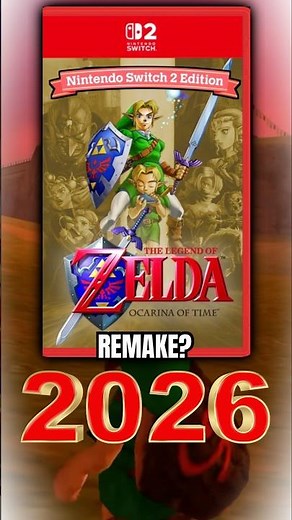Zelda Ocarina of Time Remake Coming to Switch 2!? #zelda