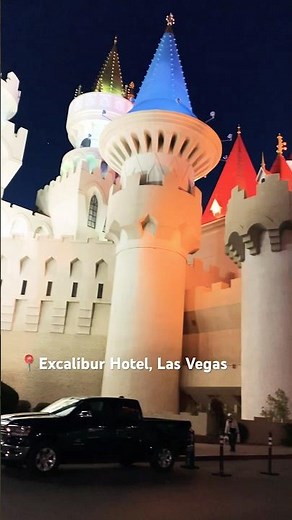 🏰 Excalibur Hotel Las Vegas. Raw video | Living the Castle Dream on the Strip ✨👑