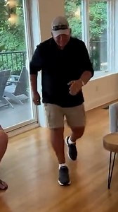 Woman captures hilarious video of family members trying to remember how to skip