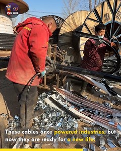 128K views · 383 reactions | Why Old Wires Matter The Surprising Benefits of Cable Recycling!. #RecyclingMatters | Fun club | Facebook