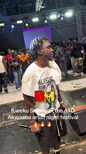 Kweku Smoke Shines at ATU Akwaaba Artist Night Festival