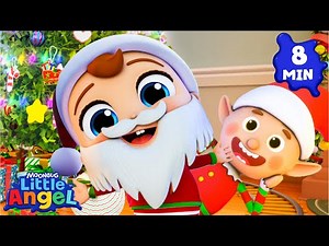 Magical Christmas Elf Song 🎄| Little Angel | Dance Party Songs 2025 🎤 Sing and Dance Along 🎶