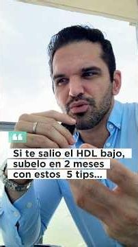 5 Proven Ways to Boost Your HDL Cholesterol 🥑🚨 #HDLCholesterol #HeartHealth #DrRicardio
