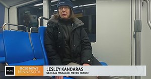 Riding the light rail with Metro Transit's general manager
