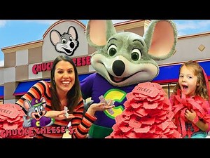CHUCK E CHEESE'S FREE TICKETS From Chucky E Cheese Himself + Games