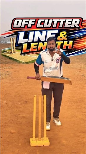 Perfect Off Cutter Line & Length 🎯#shorts #trending #cricket