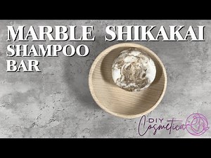 DIY - How to make SOLID MARBLE SHIKAKAI SHAMPOO RECIPE AND TUTORIAL | 4K