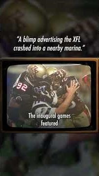 How Did a Blimp Crash Foreshadow the XFL’s Collapse in 2001?