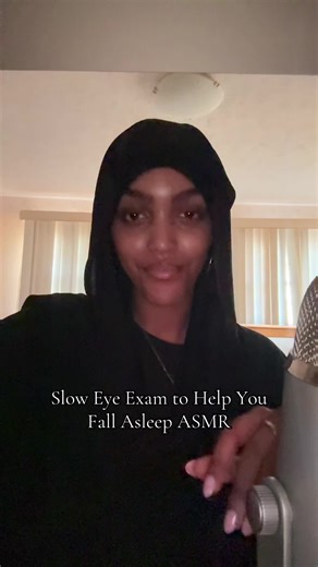 Slow Eye Exam ASMR for Relaxation and Sleep