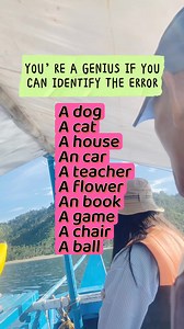 136K views · 4.9K reactions | Spot the odd ones out in this article challenge! #english #grammarfocus #fblifestyle | Teacher G | Facebook