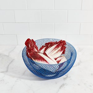 Wire Mesh Bowls - Blue