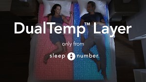 The DualTemp individual layer lets you choose from cool to warm at the touch of a button. sleepnumber.com/best-temperature-sleep | Sleep Number