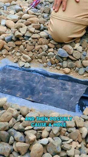 Jaak Harju on Instagram: "Have you wondered how the professionals deal with folds in a pond liner? Anthony of Atlantis Water Gardens explains how our solution to folds in liner. This helps alleviate any issues that gravel may cause if folds are left. You DON’T want holes in your brand new liner, trust us."