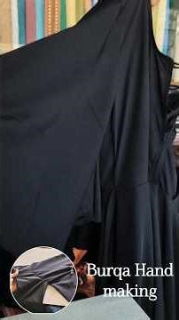 Burqa Hand sewing | Easy Trick