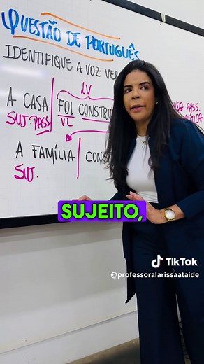 Identifique a Voz Verbal: Ativa, Passiva e Reflexiva