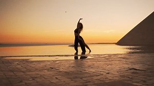 Woman Dancing Water Sunset Sensual Barefoot Stock Footage Video (100% Royalty-free) 3710258179 | Shutterstock