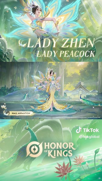 Lady Peacock Lady Zhen | Skin Showcase | Honor of Kings When I bloom in splendor, I will shine like the light.✨ 🌸 Lady Peacock, Lady Zhen's Classic Beauties skin, will be available on August 14. 🛍️ Available in the Shop with a first-week discounted price of 1,350 Tokens. Join Honor of Kings now! 👉 https://honorofkings.live/download #HonorofKings #HOK #ClassicBeauties #LadyPeacock #LadyZhen