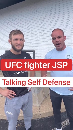 Talking to UFC star @jspmma about self defense in general #ufc #jsp #mma #selfdefense #bestselfdefense | Tim Self Defense