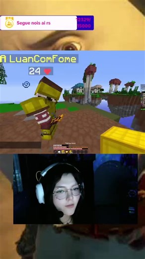 qnts vezes eu falei luan ?#foryoupage #minecraft #fyp #LIVE