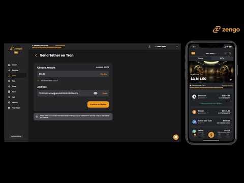 How to send Tether (USDT) on Tron