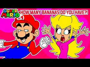Bro HOW MANY BANANAS DO YOU HAVE?! 💀MEME| Super Mario Animation