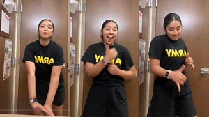 "We are humans too": Female soldier loosens up, dances and have fun in video