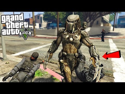 PREDATOR MOD (CRAZY UPDATE) - GTA 5 Mods