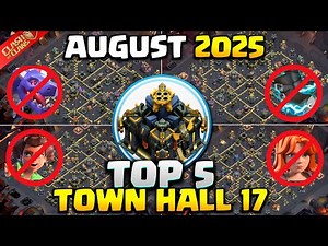 TOP 5! BEST Town Hall 17 (TH17) Base Layout + Link 2025 | INSANE TH17 WAR BASE | Clash of Clans