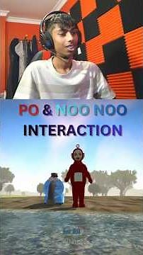Po & Noo Noo Interaction!! 🙂 #shorts #slendytubbies #slendytubbies3