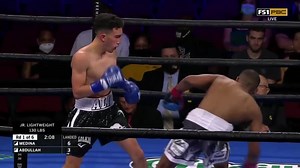 39K views · 656 reactions | Amed Medina strikes first knocking down Abdur Abdullah in RD1 and dominated the rest of the fight!  Medina picked up his 4th career win by unanimous decision | PBC on FOX | Facebook