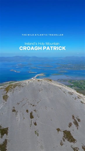 Step by step, view by view ⛰️ Croagh Patrick is a climb worth every breath 🥰 Reminder to always check the forecast, wrap up well and always plan your route! 📽️ thewildatlantictraveller [IG] Visit Mayo #KeepDiscovering | Discover Ireland