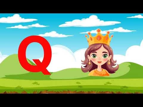 A for Apple 🍎 | ABCD Alphabets for Kids | Learn English & Hindi |