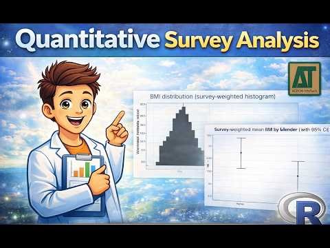 Survey-Weighted Means and Quantiles in R (NHANES) | Weighted Distributions Made Simple