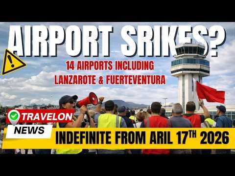 ⚠️HOLIDAY WARNING: Spain air traffic control strike could spark major delays! From 17th April 2026