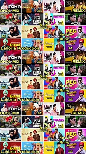 Nonstop Punjabi Remix Mashup All Hits Song Mashup Lahoria Production Old Is Gold Mashup 2025 Dj Mix