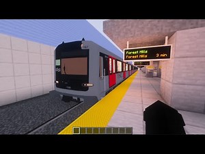 Minecraft Transit Railway - CAF Inneo M7 Mod Showcase (Amsterdam Metro) with Shaders