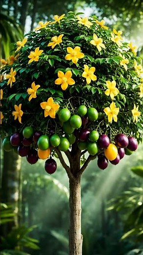 Mombin Fruit Seed to Harvest Animation