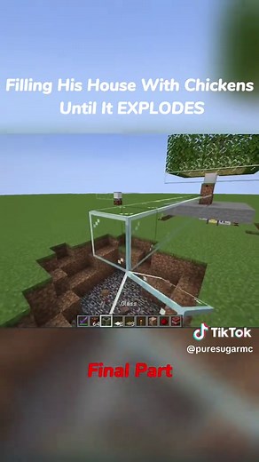 Filling His House With Chickens Until It EXPLODES | Final Part | Yeah Jaron | #youtube #fyp #Minecraft #hardcore #viral
