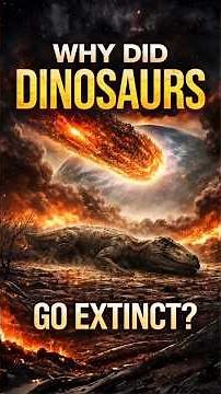 Why Did Dinosaurs Go Extinct? The Day Earth Changed Forever ☄️🦖