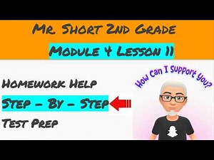 Module 4 Lesson 11 Eureka Math Homework Help (2nd Grade)