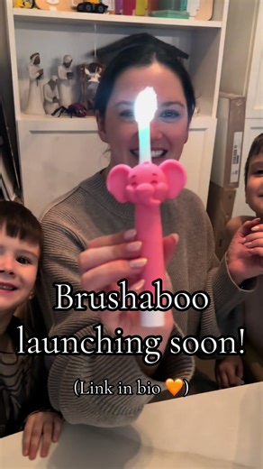 Big day at Brushaboo HQ! 🦷 (AKA home). We want it, so we got it. Dentist parents of 3 under 3, wondered why we can’t see our kids teeth like we can at work? Effective illumitated toothbrushes just didn’t exist. So we made our own. Launching soon. Link in bio. 💕 #smallbusiness #familybusiness #dentistparents #dentalhygiene #momtok