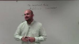 Find the derivative using the constant rule