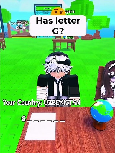 New Roblox Game: Guess My Country 🤔 #roblox #new