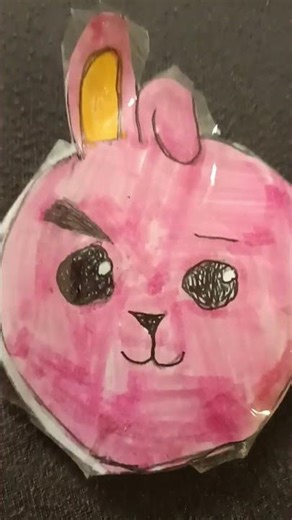 COOKY Drawing at ‪@TheArtGirl‬ #BT21 #BTS #COOKY 😜🌸❤️