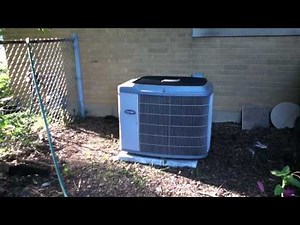 Carrier HVAC System Running in COOL Mode