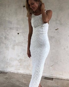 22 reactions · 9 comments | The dress you won’t want to take off! A figure-hugging silhouette fused with exclusive stretch European lace and luxurious velvet straps. Handmade in our Australian studio to a standard dress size and height. Available for immediate purchase and urgent worldwide delivery. | Grace Loves Lace | Facebook